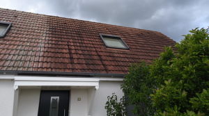Nettoyage toiture avant